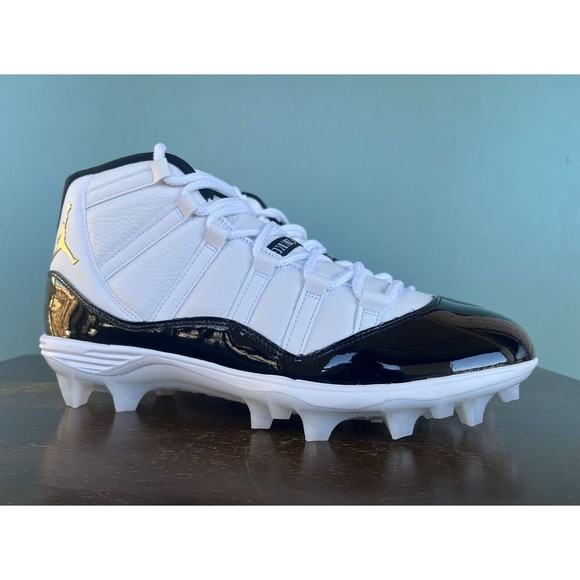 Nike Air Jordan 11 Mid TD "Gratitude" Football Cleats Men's Size 14 FV5374-107 - Picture 2 of 11